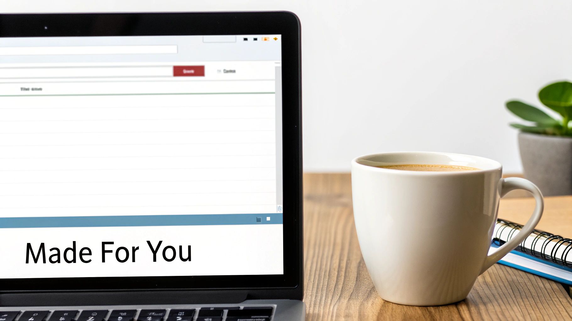 An illustration showing a personalized email on a phone, demonstrating email subject line best practices.