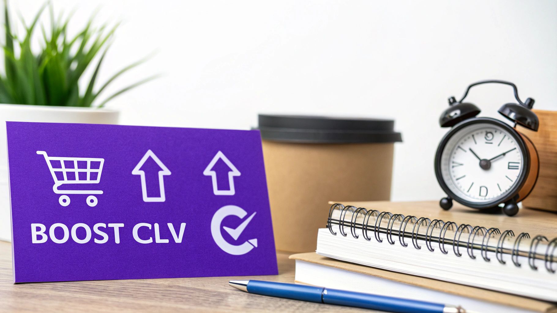 A group of diverse professionals collaborating around a table, illustrating a strategic discussion about customer lifetime value.