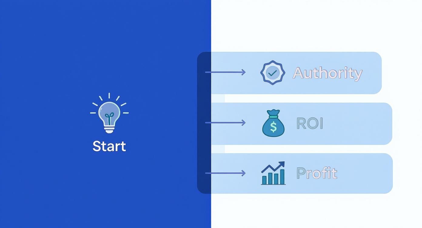 Infographic about vertical market industries
