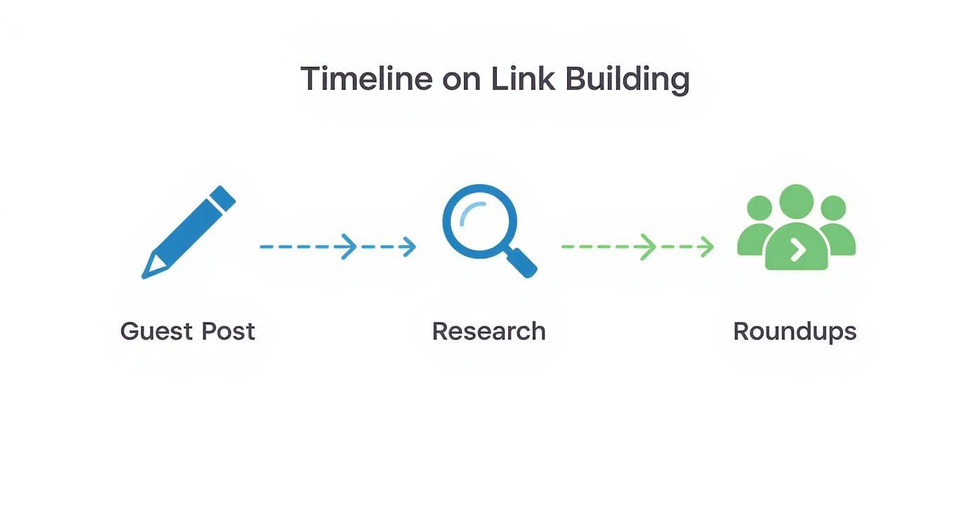 Infographic about how to improve seo