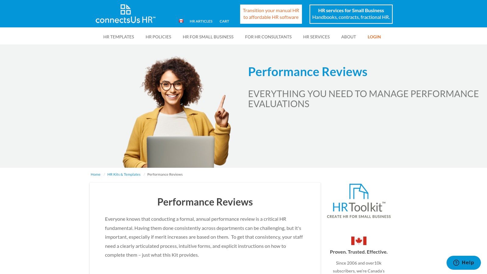 ConnectsUs HR (Performance Reviews Kit)
