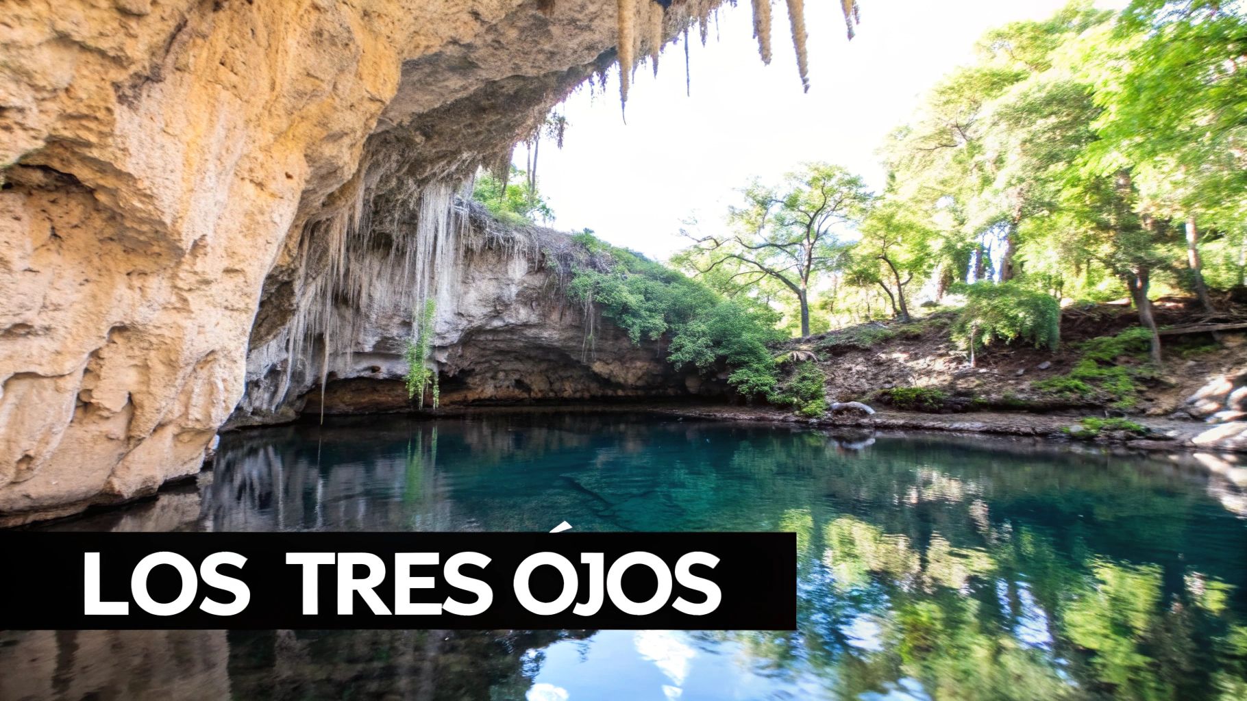 Three Eyes National Park (Los Tres Ojos) Tour
