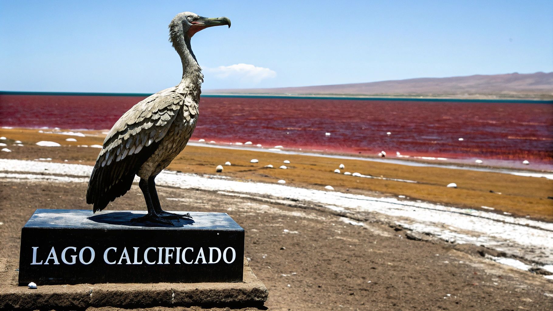Existe un lago en Rusia que convierte cualquier cosa en piedra