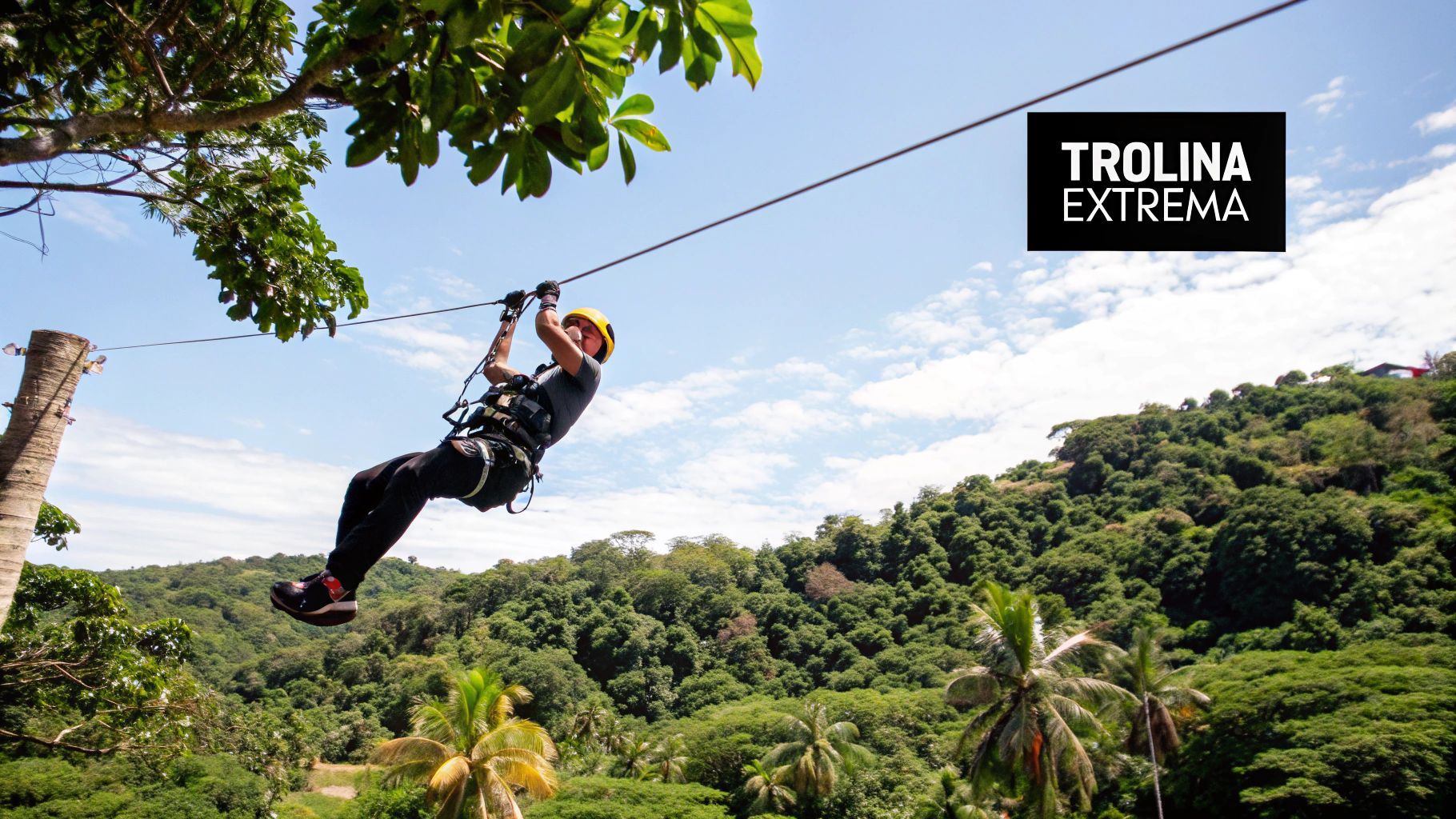 Zip-lining Through Tropical Canopy