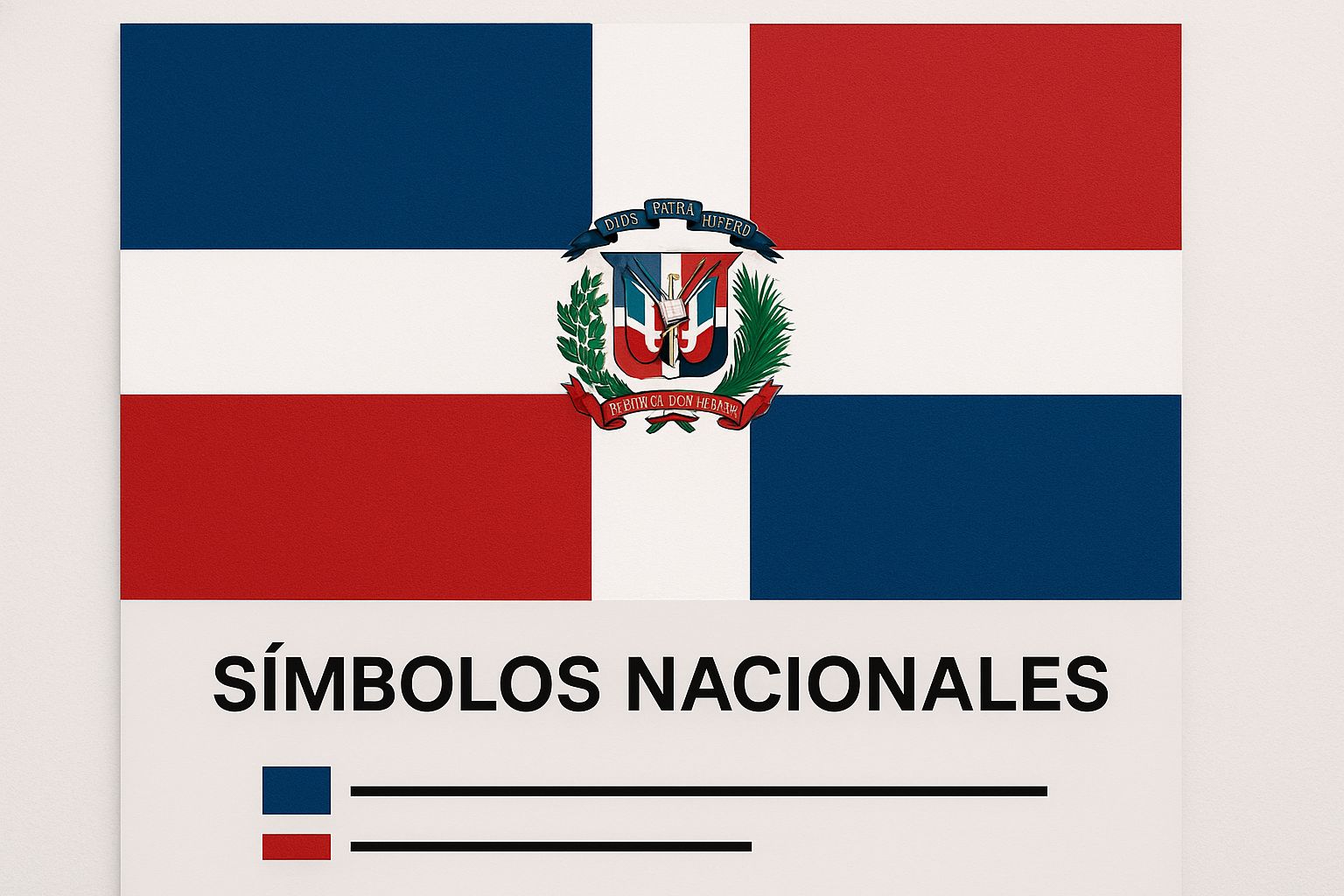 Infographic about independencia nacional dominicana