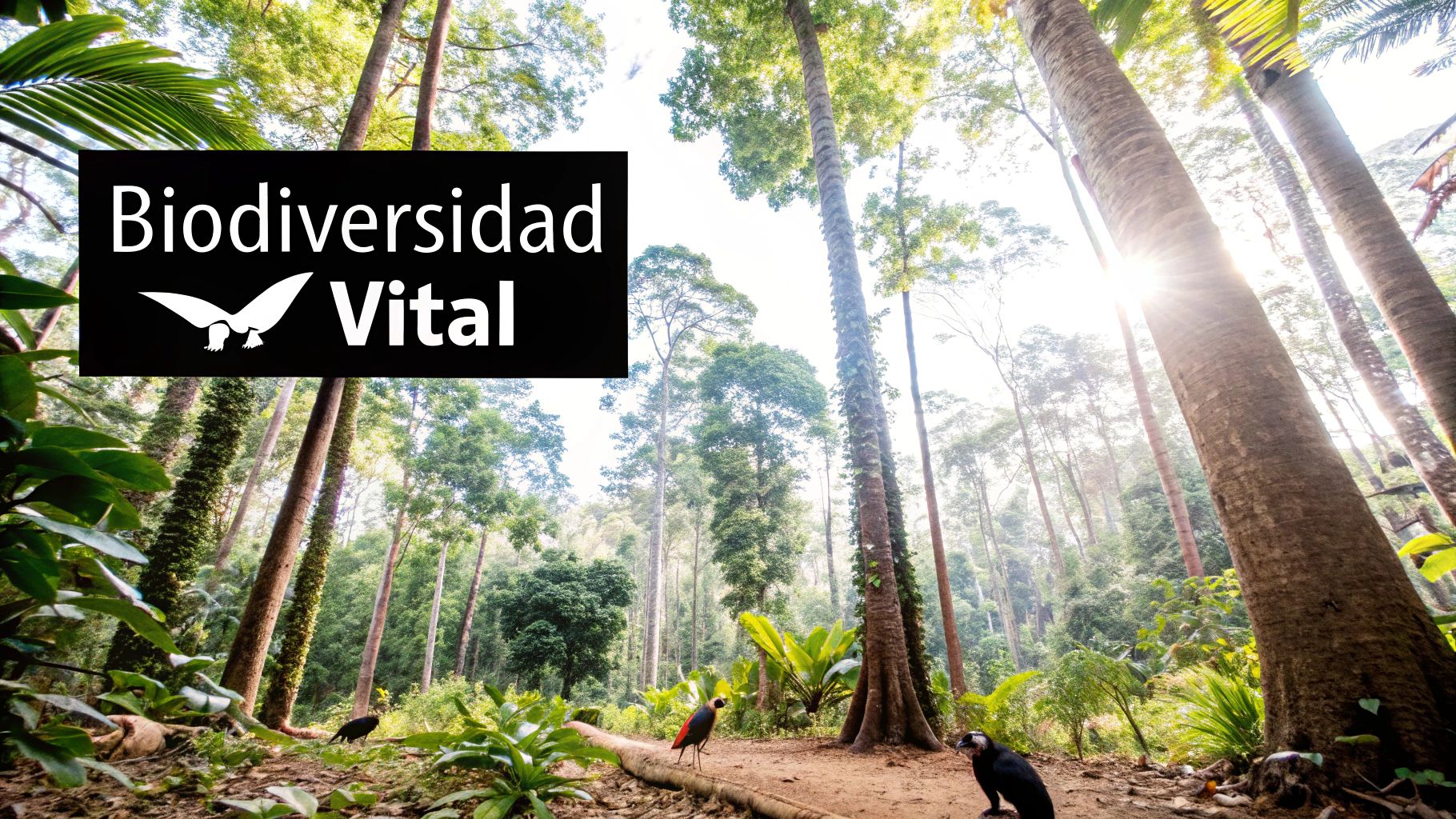 Mujer cuidando una pequeña planta, simbolizando la conexión con el medio ambiente