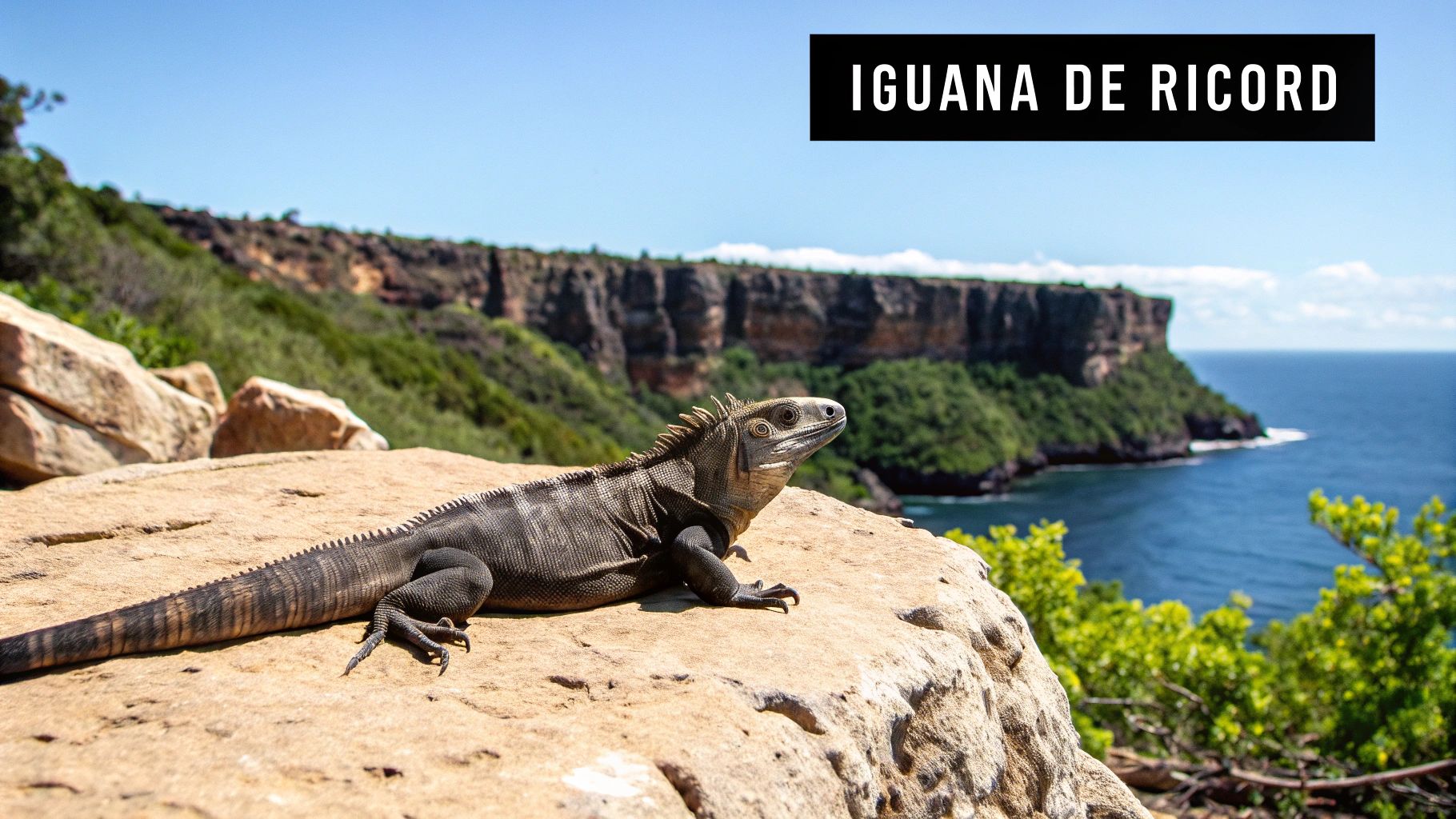 Cyclura ricordii (Iguana de Ricord)