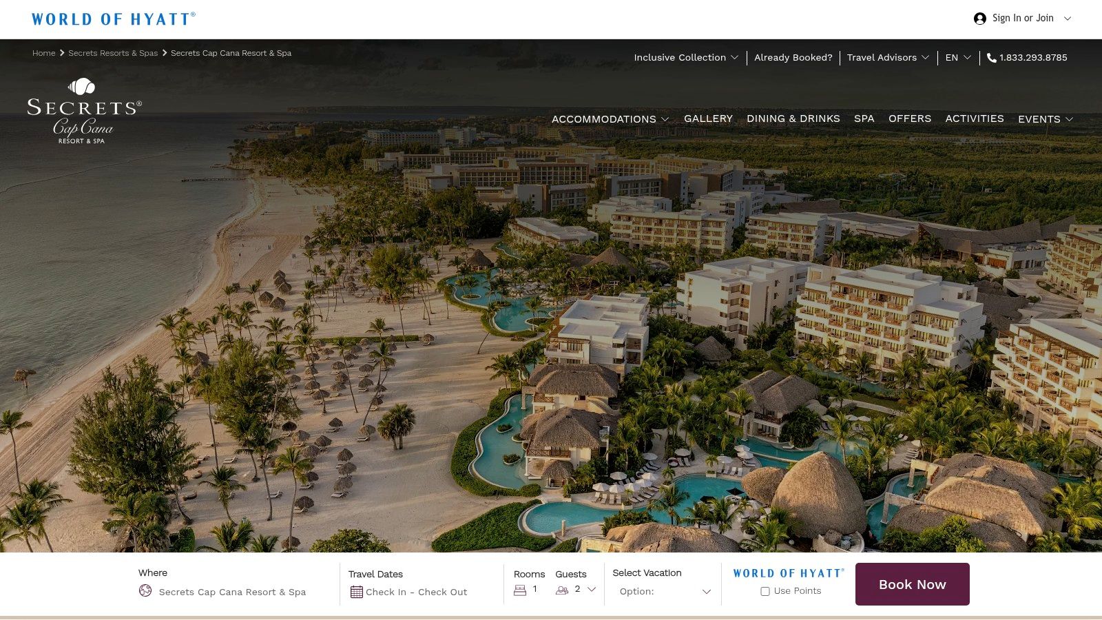 Secrets Cap Cana Resort & Spa