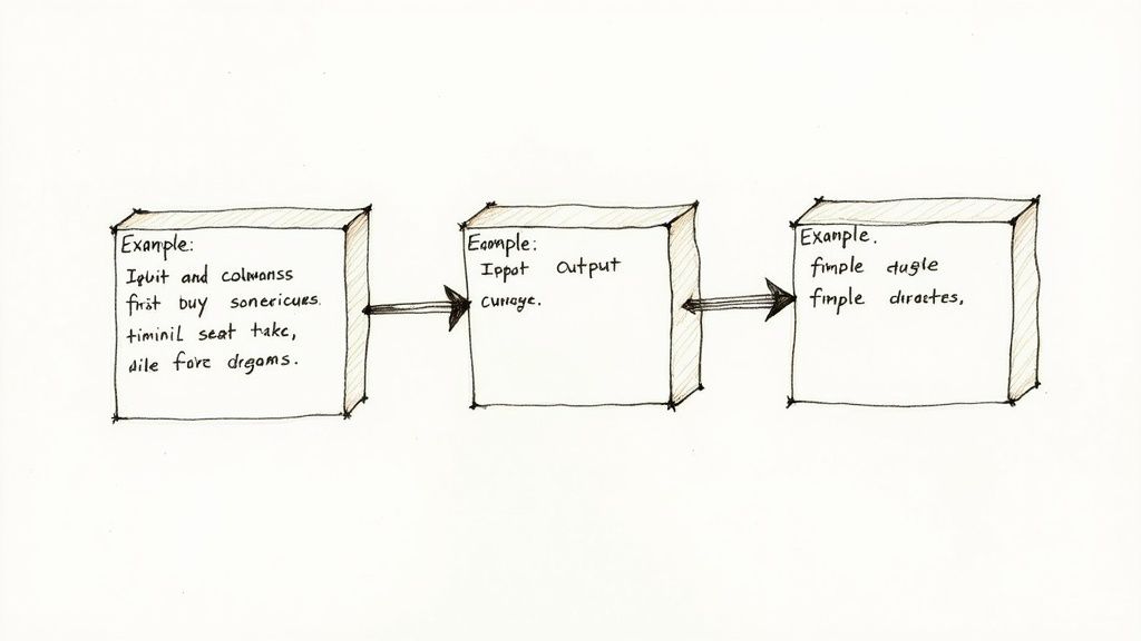 Few-Shot Prompting Template
