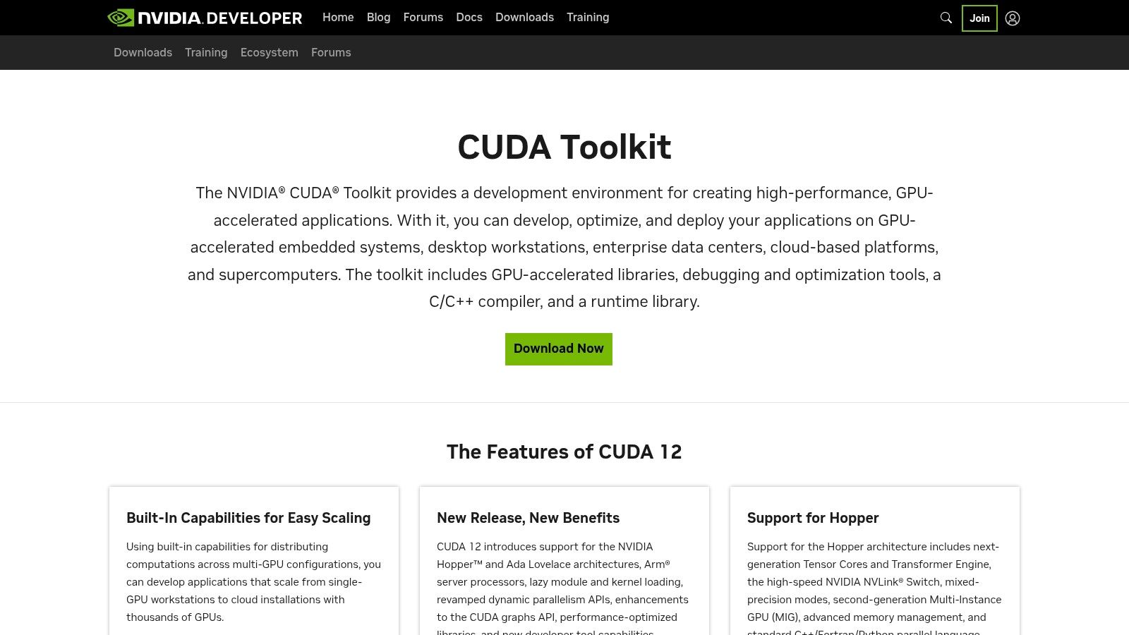 NVIDIA CUDA & cuDNN