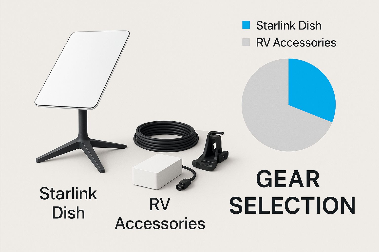 Space and Power Requirements for Starlink in Different RV Classes