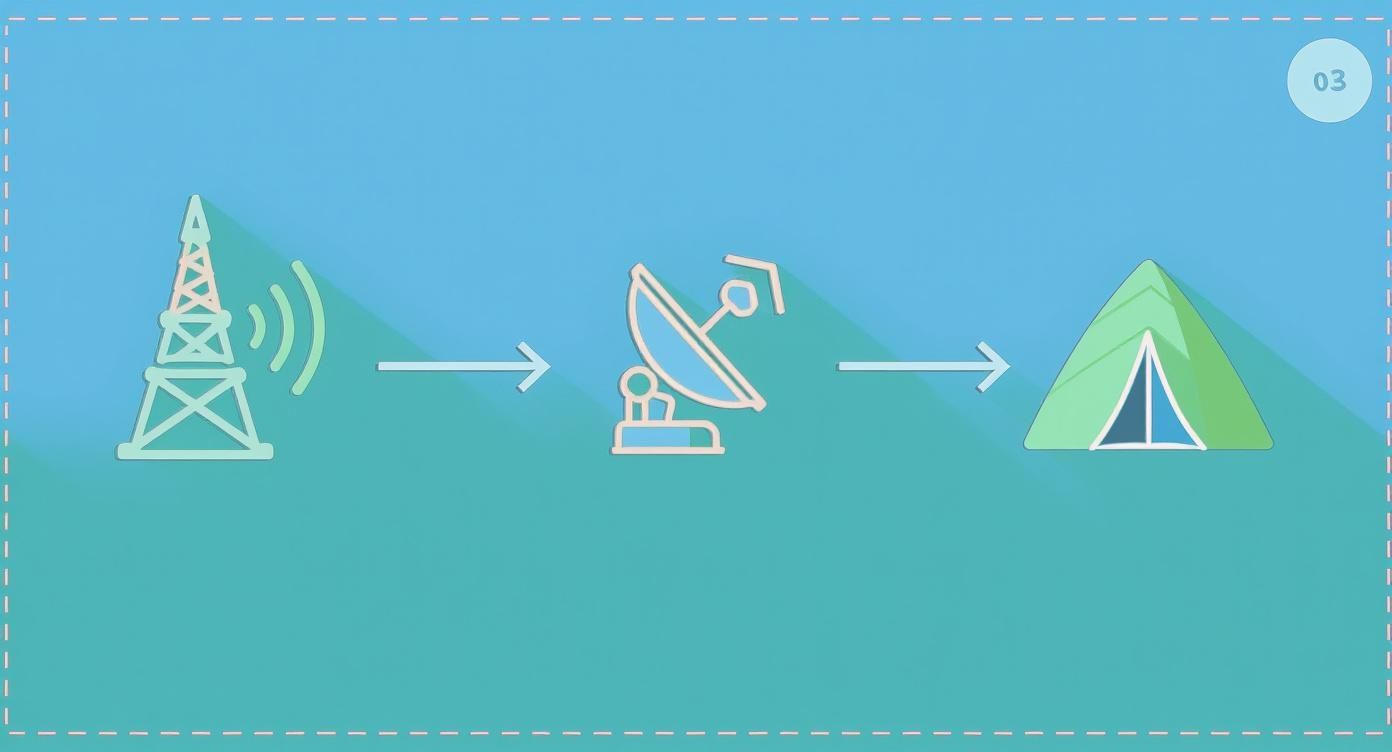 Infographic about wifi for rv living