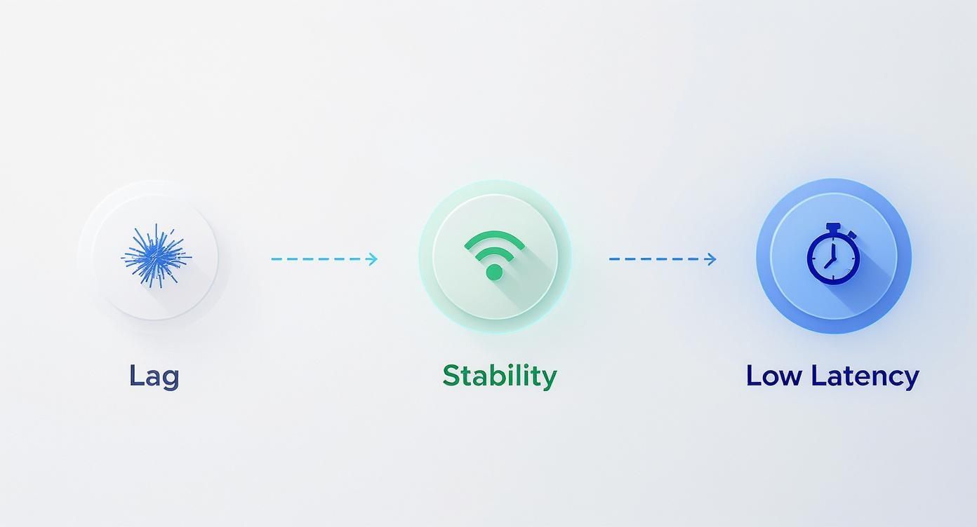 Infographic about best mobile wifi for gaming