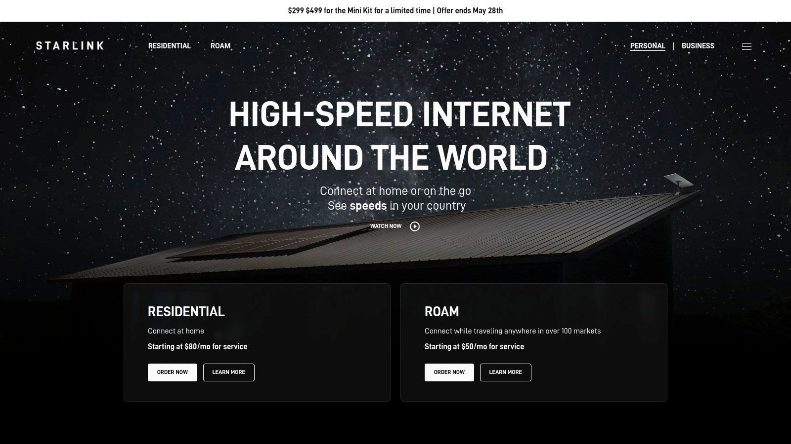 Starlink Satellite Internet