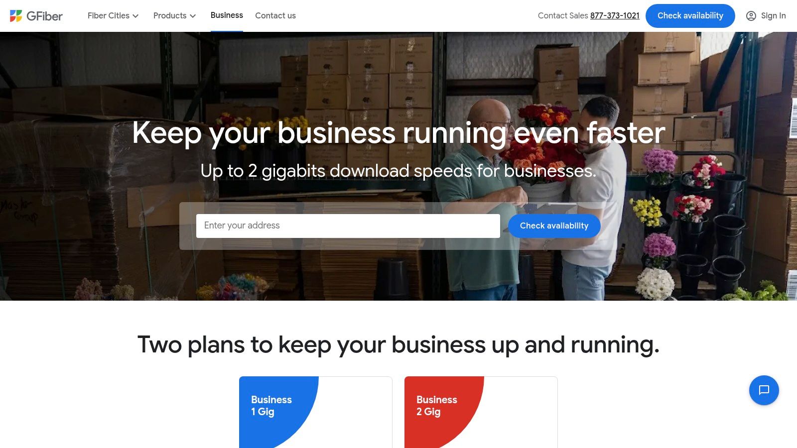Google Fiber Business