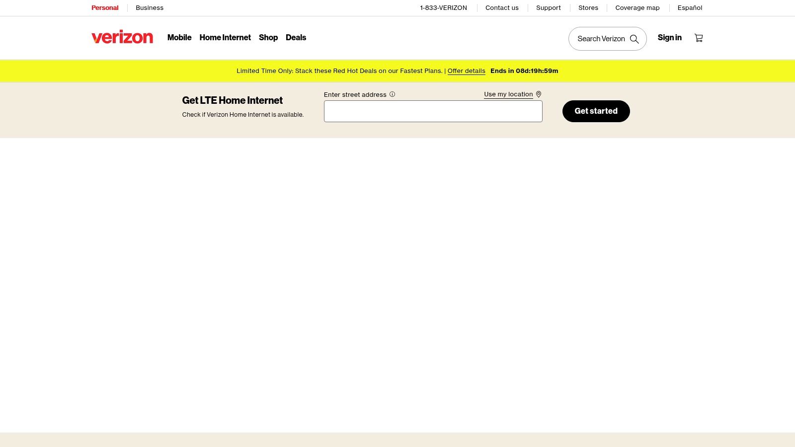 Verizon LTE Home Internet