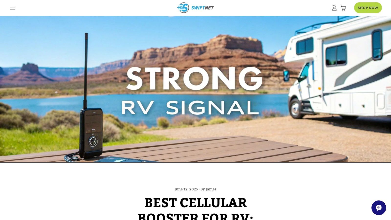 Best Cellular Booster For Rv Top 6 Picks For Strong Signal