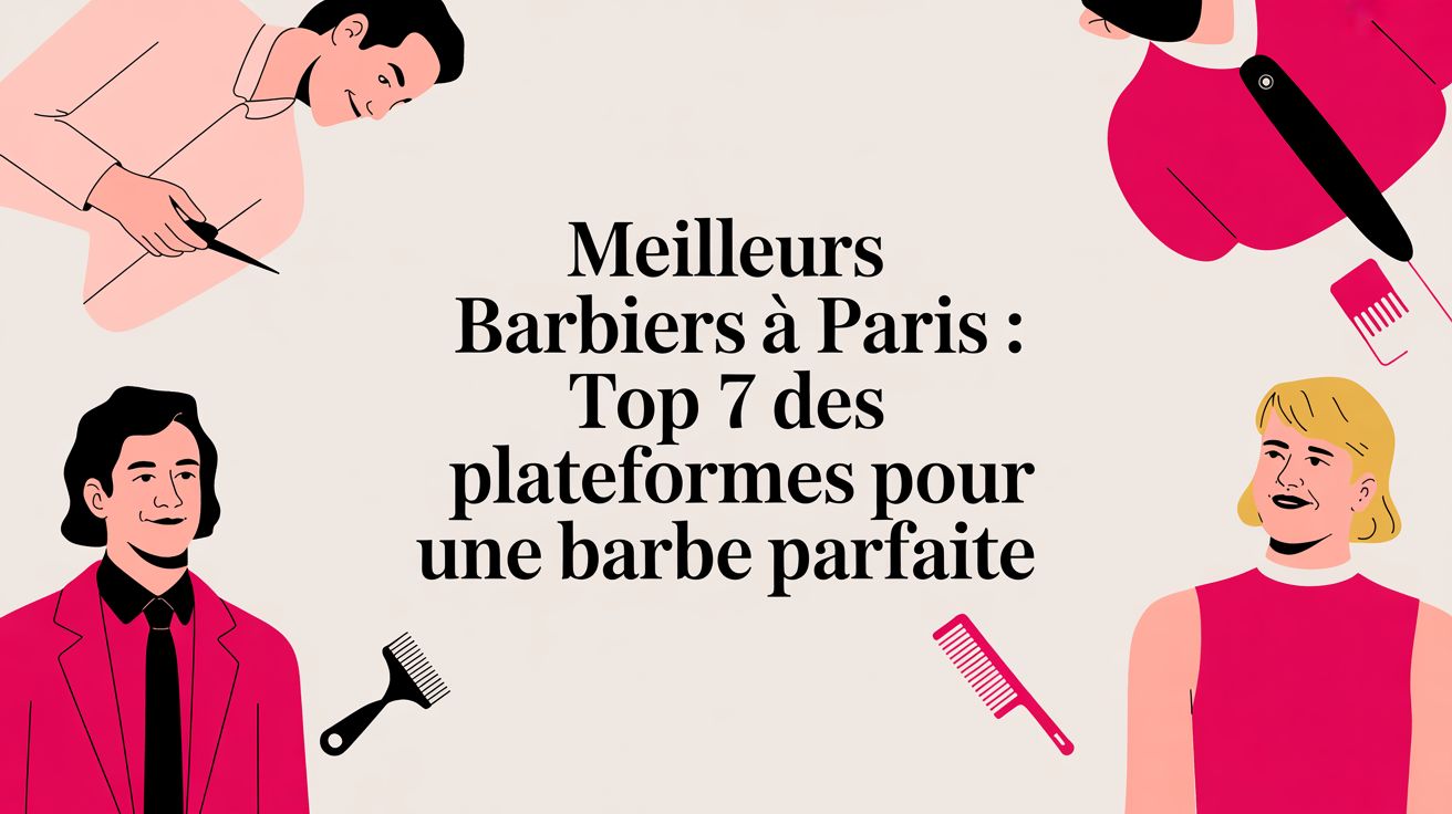 Meilleurs barbiers à Paris : Top 7 des plateformes pour une barbe parfaite