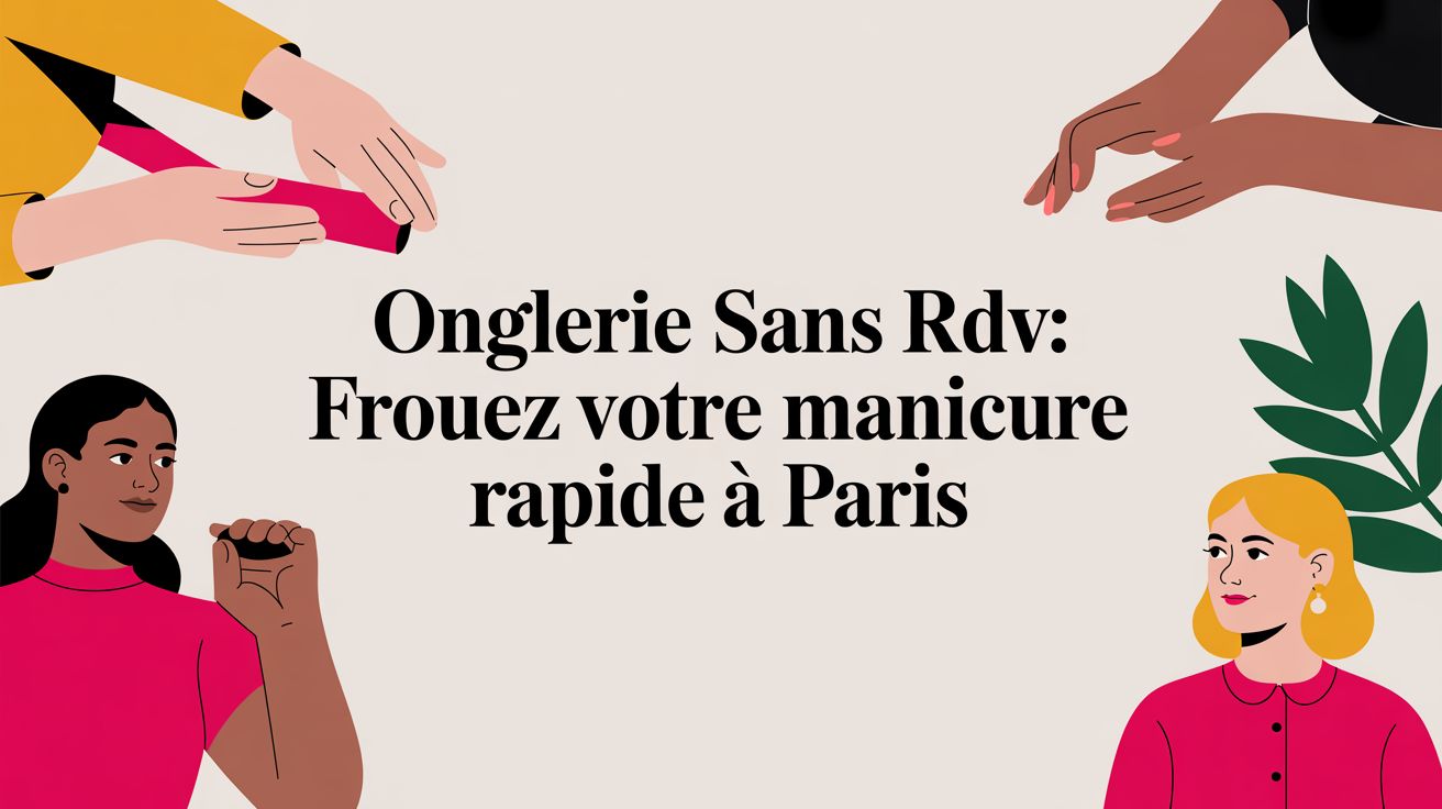 Onglerie sans RDV : Le guide pour une manucure express en Île-de-France