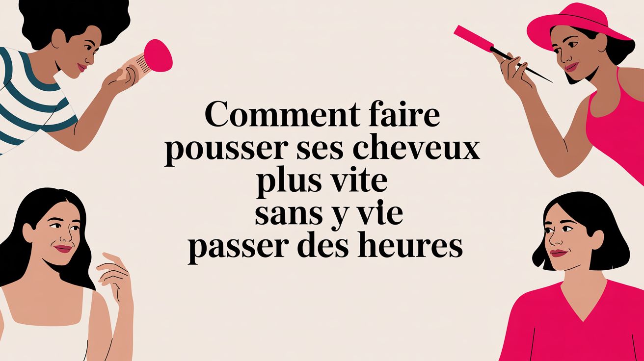 Comment faire pousser ses cheveux plus vite en Île-de-France