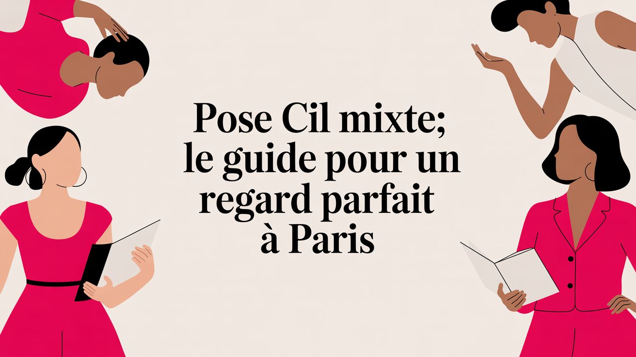 Pose cil mixte : le guide ultime pour un regard parfait en Île-de-France