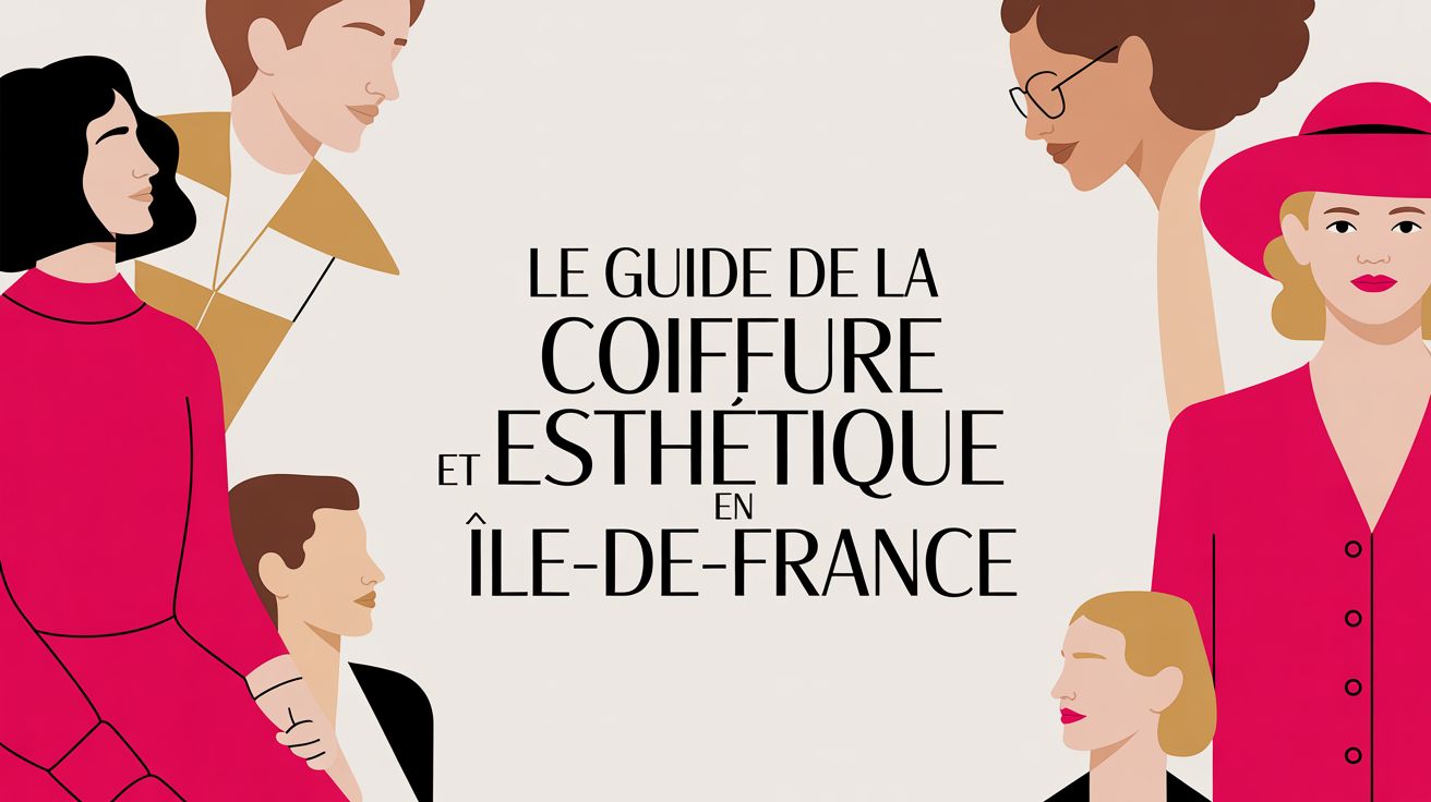 Le guide de la coiffure et esthétique en Île-de-France