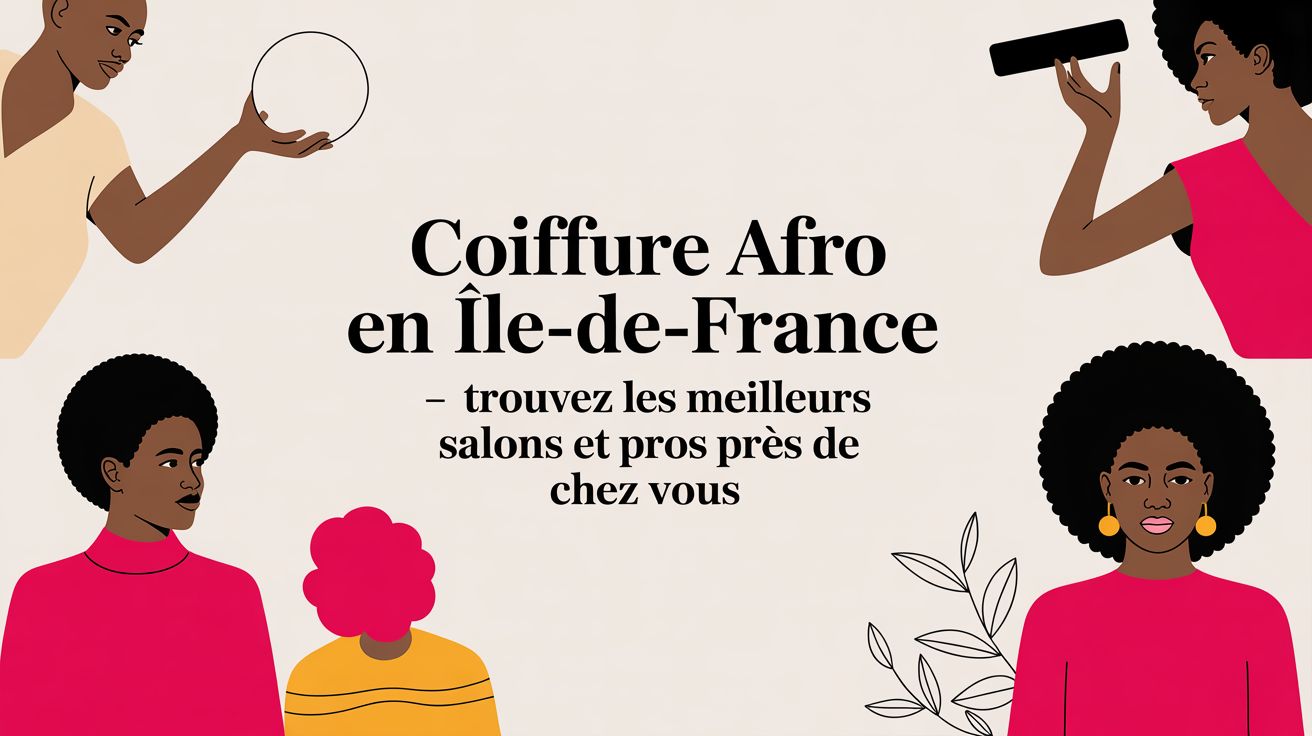 Coiffure afro en Île-de-France : Trouvez les meilleurs salons et pros près de chez vous