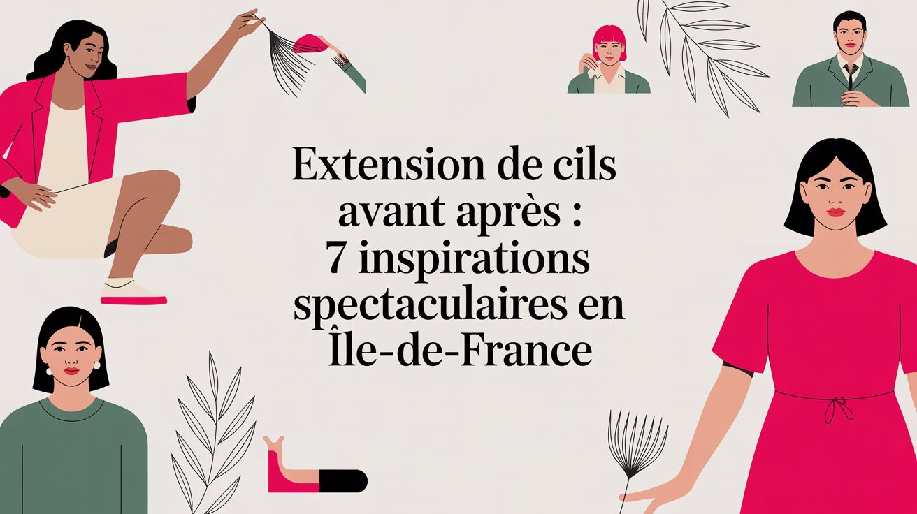 Extension de Cils Avant Après : 7 Inspirations Spectaculaires en Île-de-France
