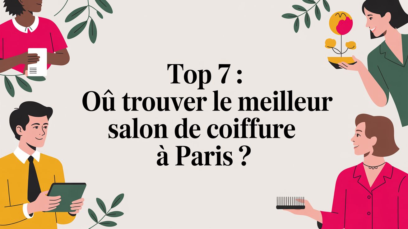 Top 7 : Où trouver le meilleur salon de coiffure à Paris ?