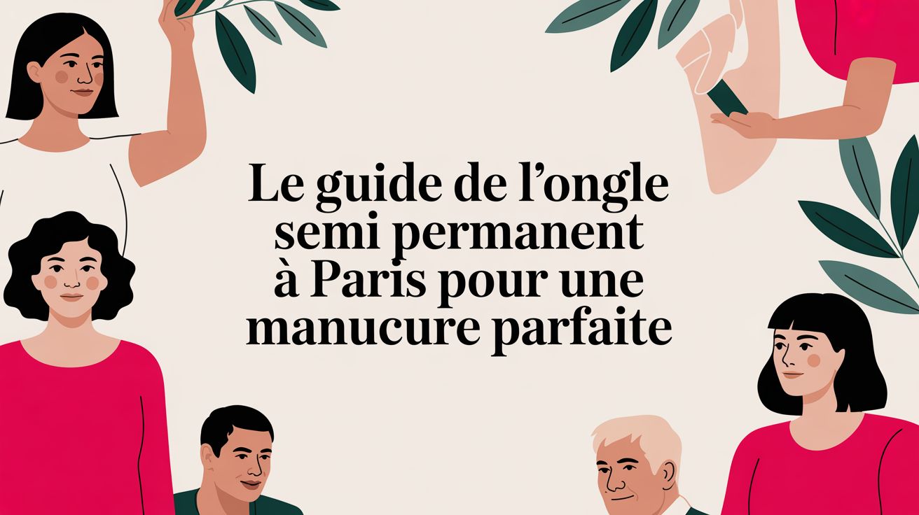 Le guide ultime de l'ongle semi permanent en Île-de-France