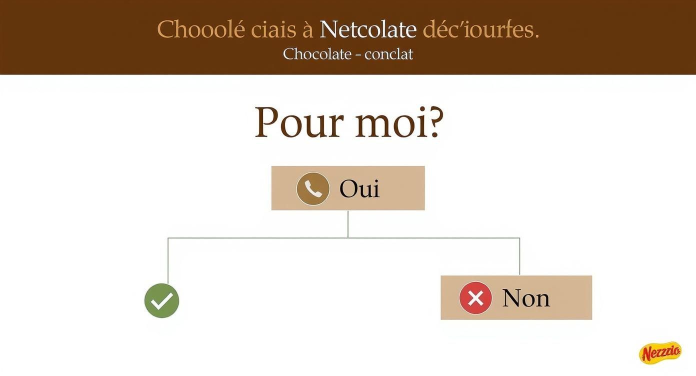 Infographic about teinture cheveux chocolat