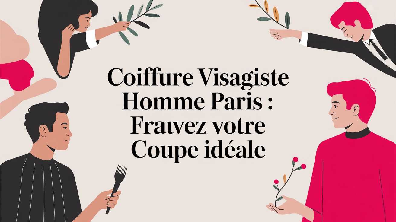 Coiffure visagiste homme Paris : trouvez votre coupe idéale