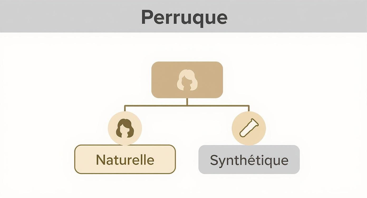 Infographic about perruque naturelle afro