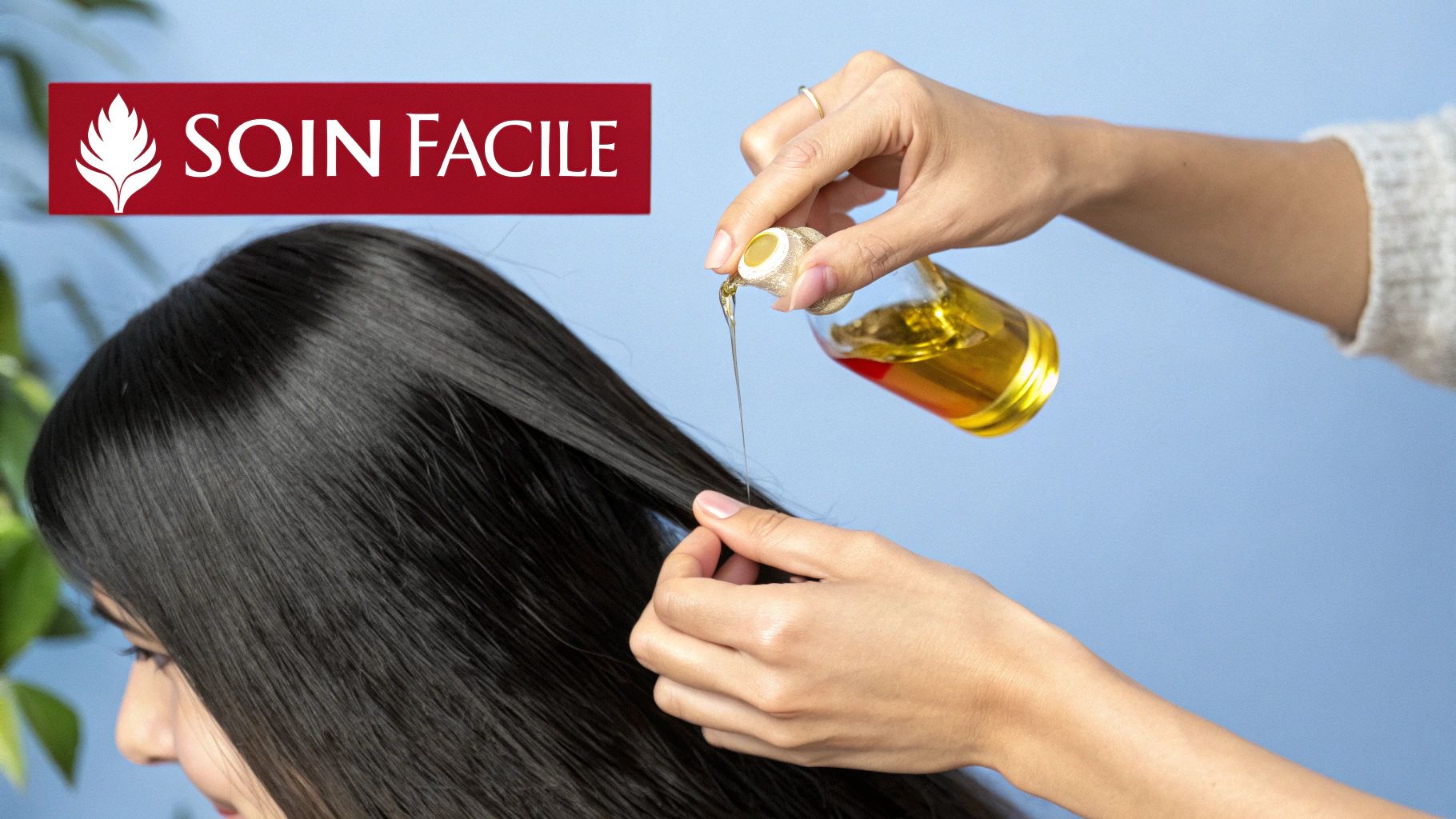 Une sélection de mèches d'extensions Remy Hair de haute qualité, brillantes et soyeuses.