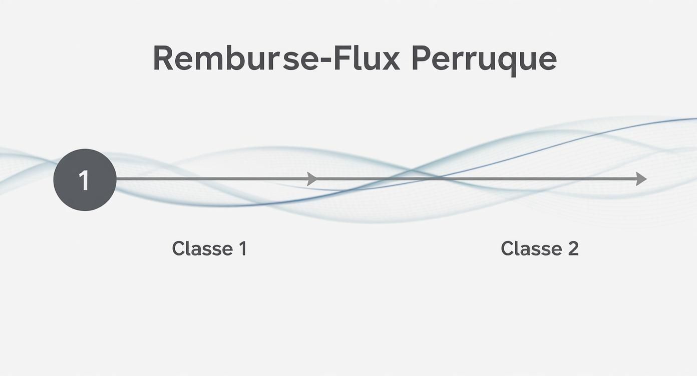 Infographic about remboursement prothèse capillaire cpam