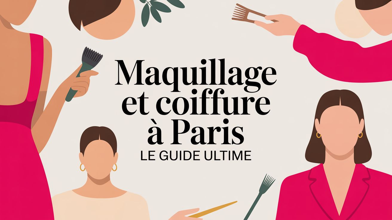 Maquillage et coiffure à Paris : le guide pour un style impeccable
