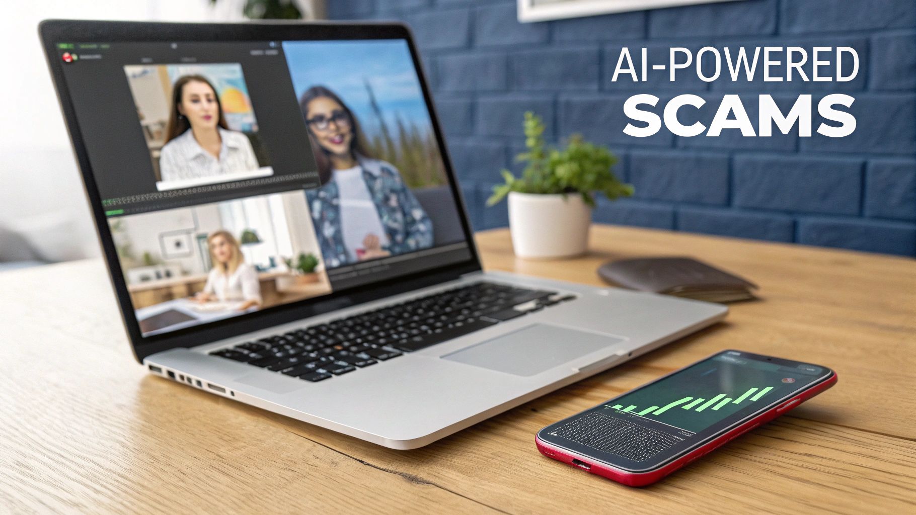 An abstract image of a digital shield protecting against cyber threats