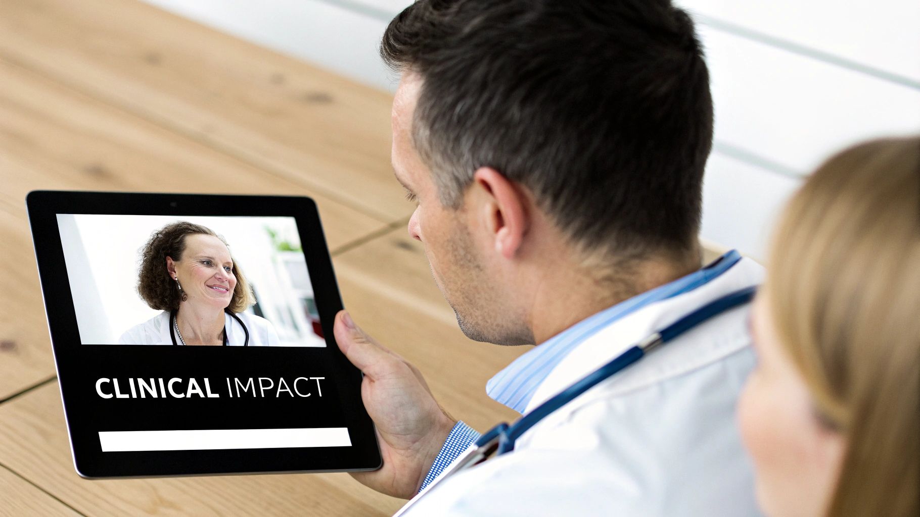 AI-assisted surgery with data overlays, showcasing real-world medical applications.