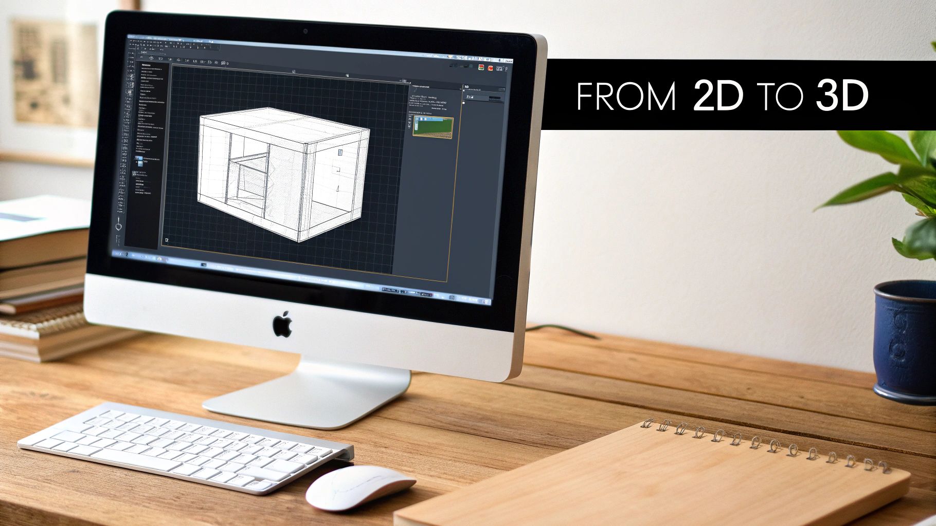 The evolution of 3D technology, from anaglyph glasses to modern AI-powered tools.