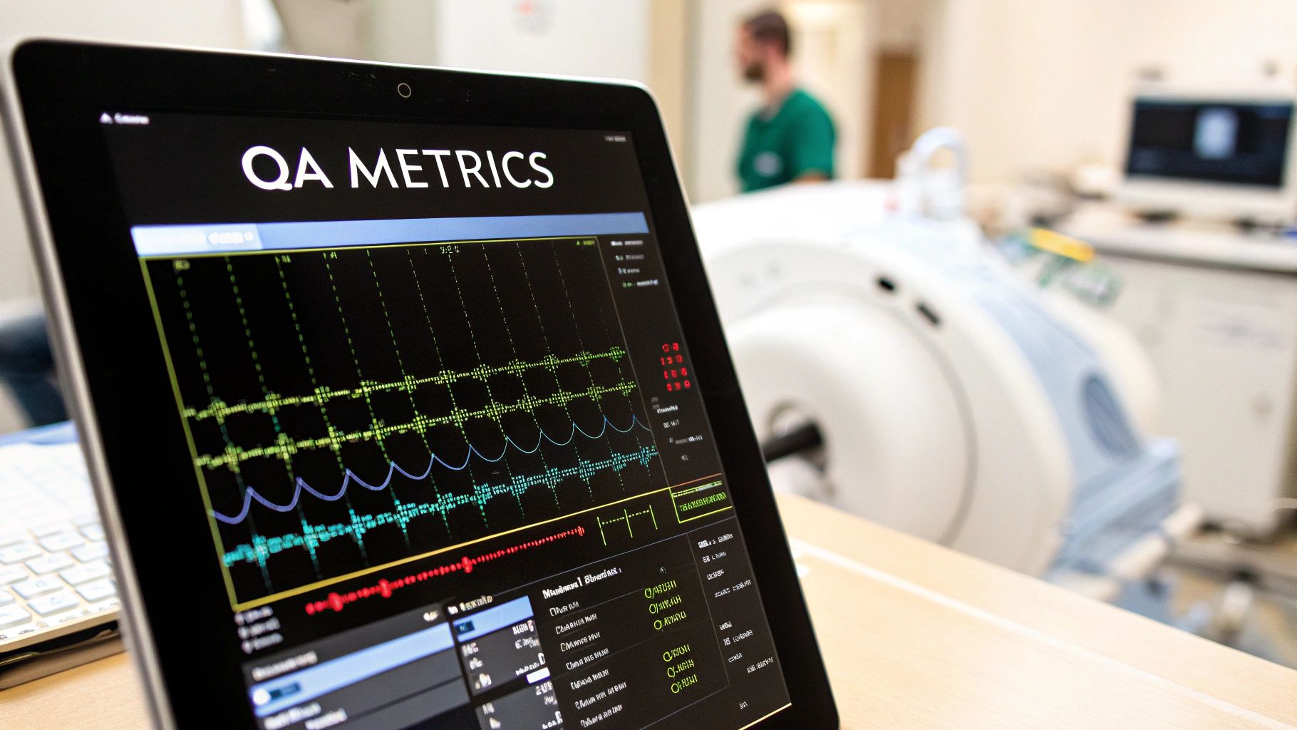 Team of radiologists collaborating