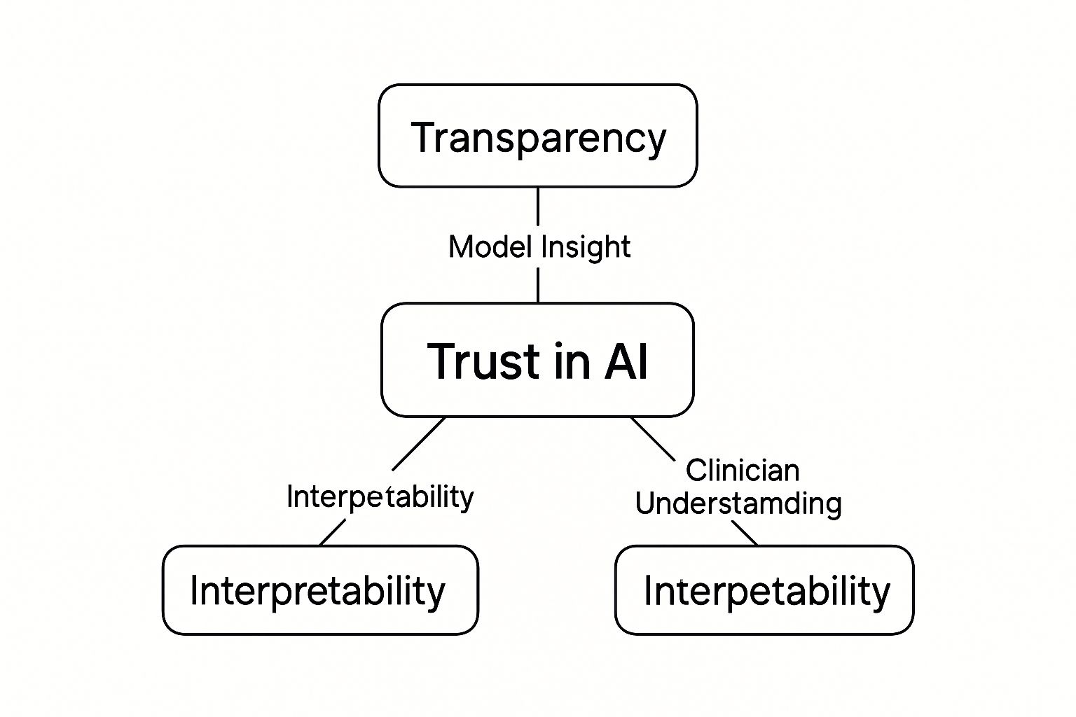 Infographic about explainable ai in healthcare