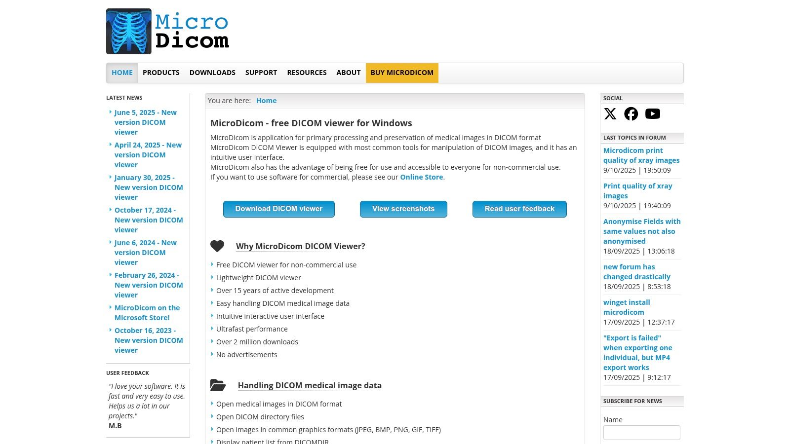 MicroDicom DICOM Viewer