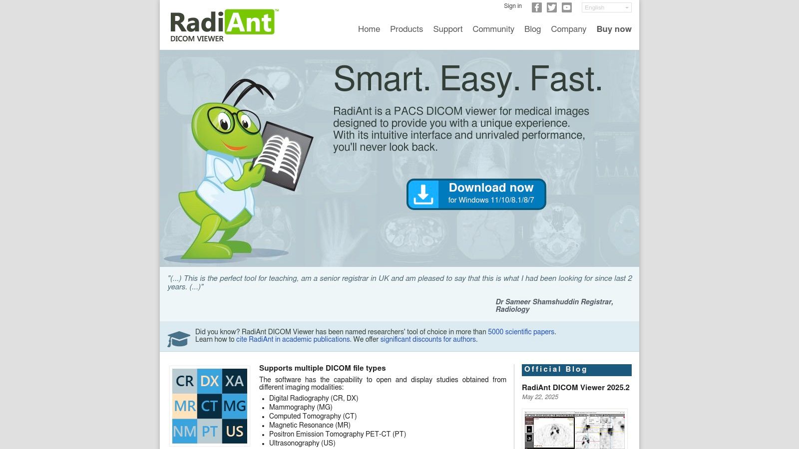RadiAnt DICOM Viewer (Medixant)