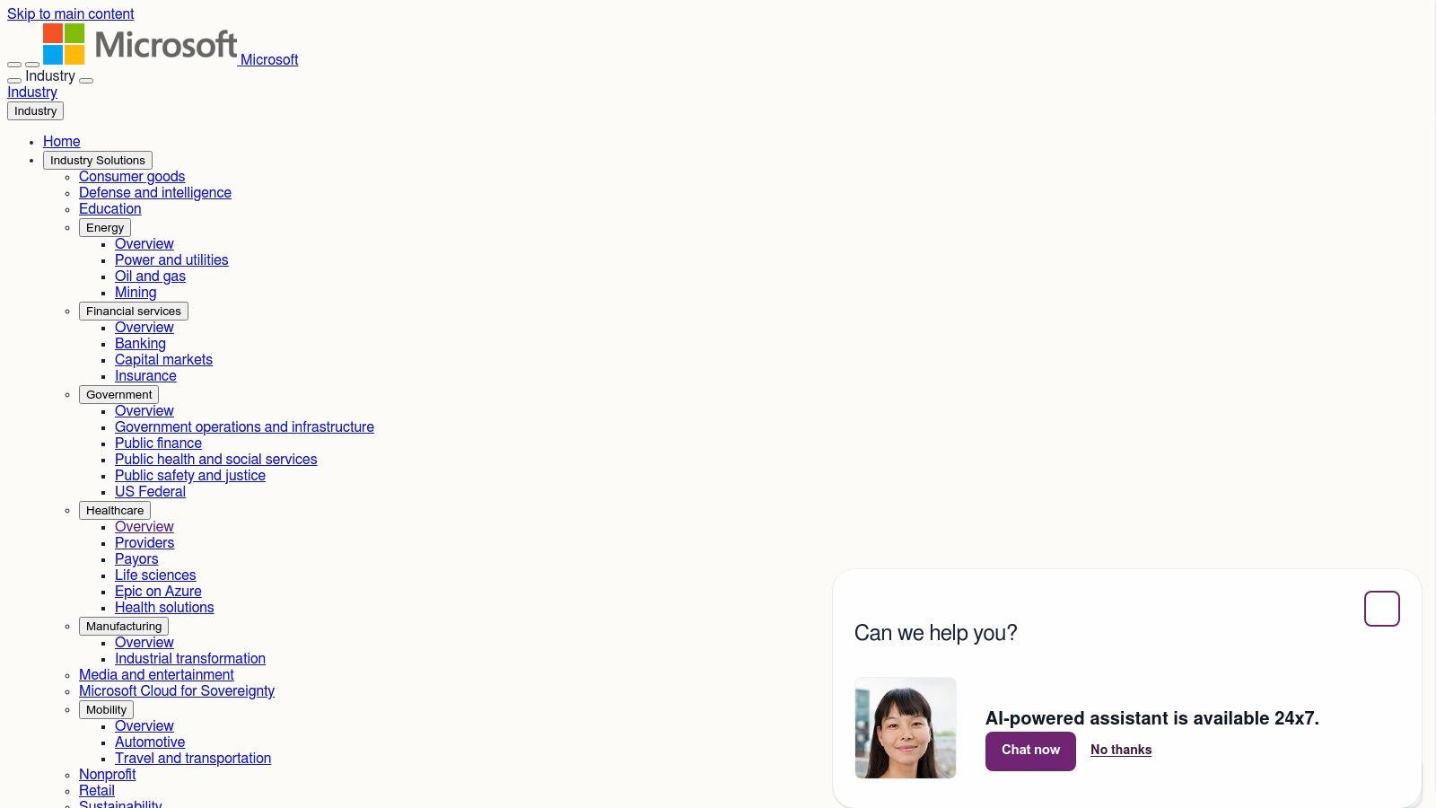 Microsoft Cloud for Healthcare