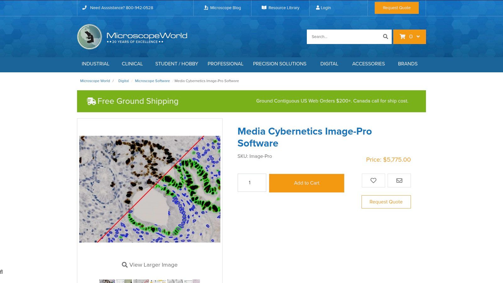 Media Cybernetics – Image-Pro Software