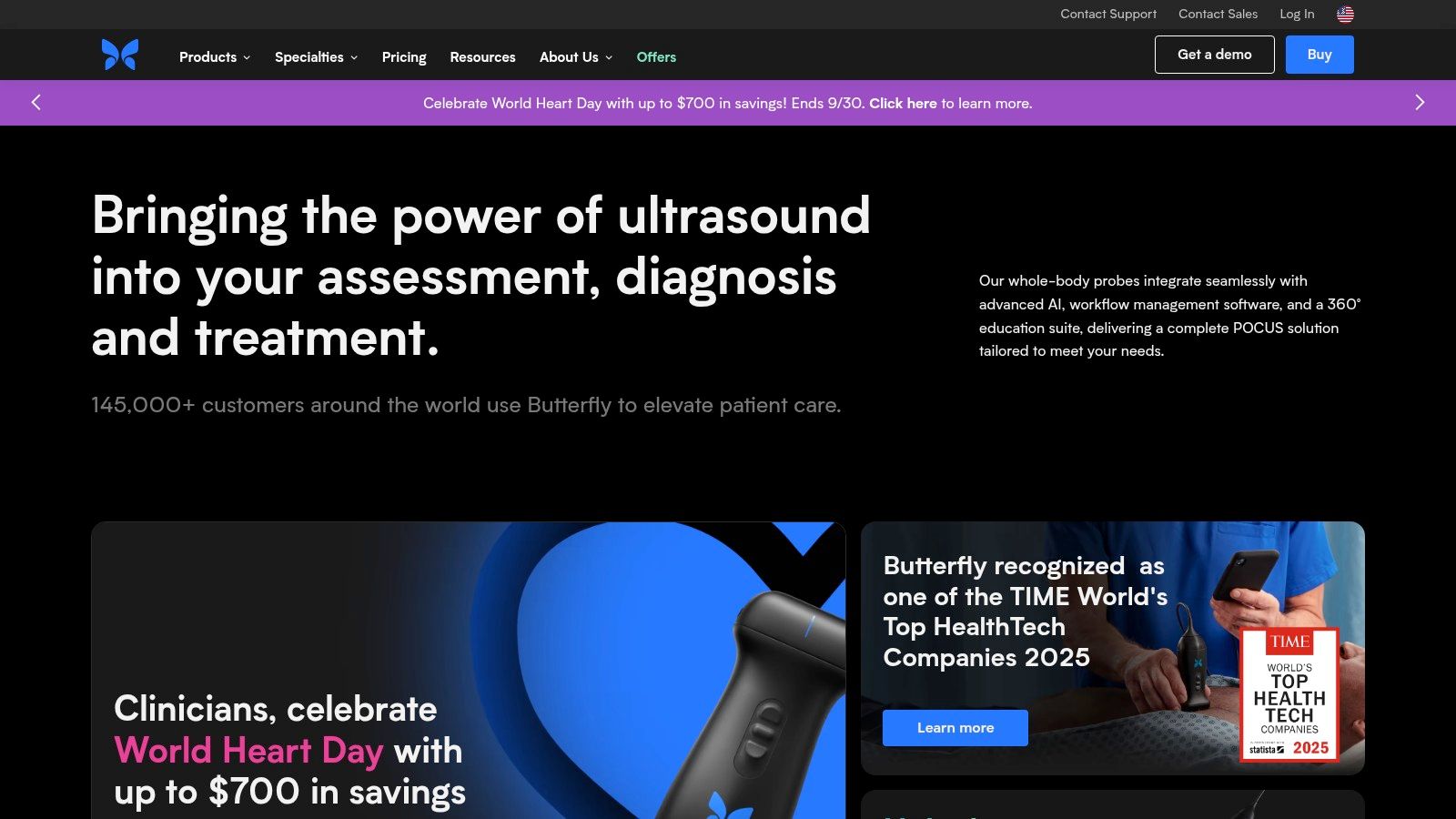 Butterfly Network – Handheld Ultrasound with Built-in AI