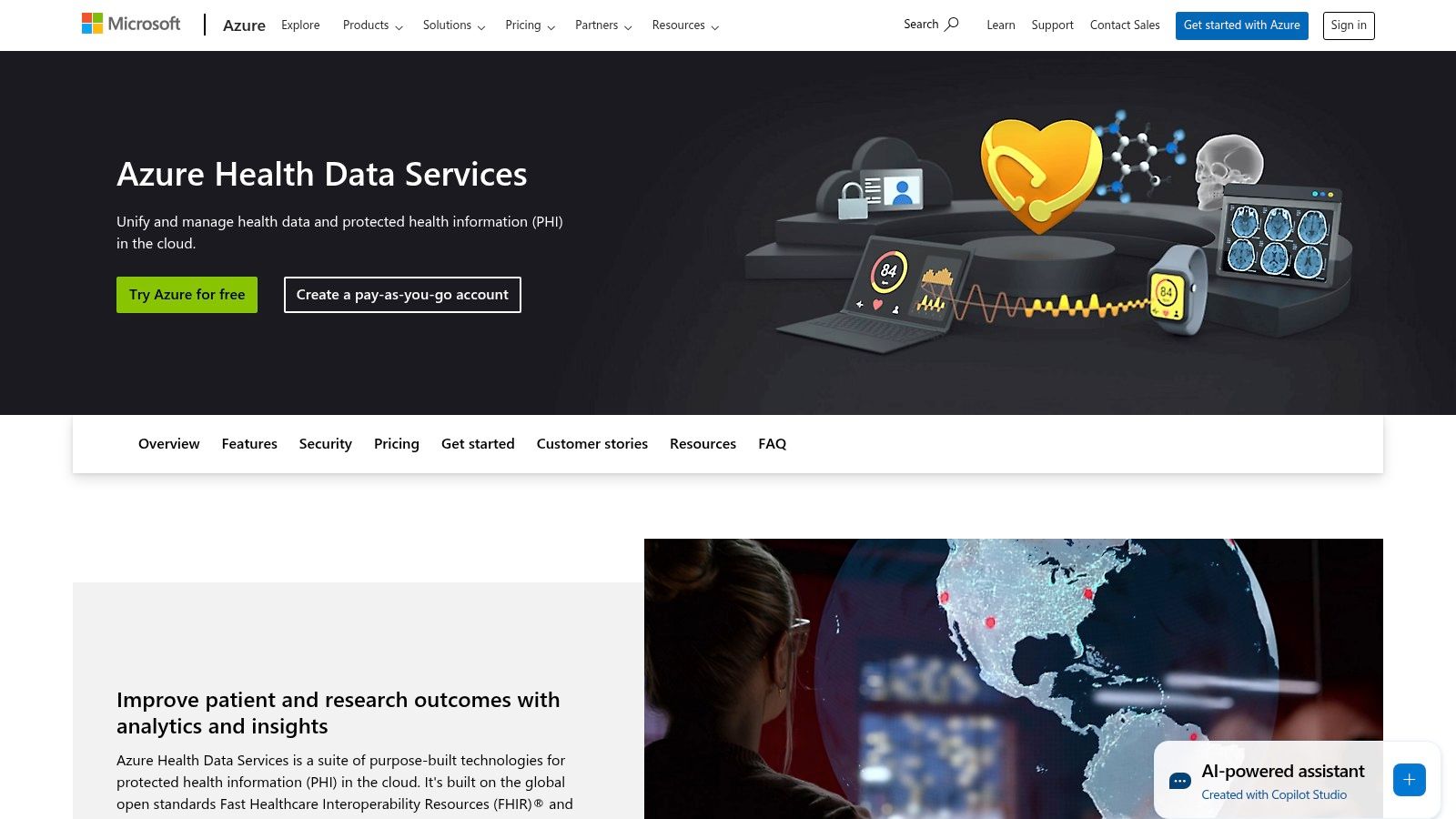 Microsoft Azure API for FHIR