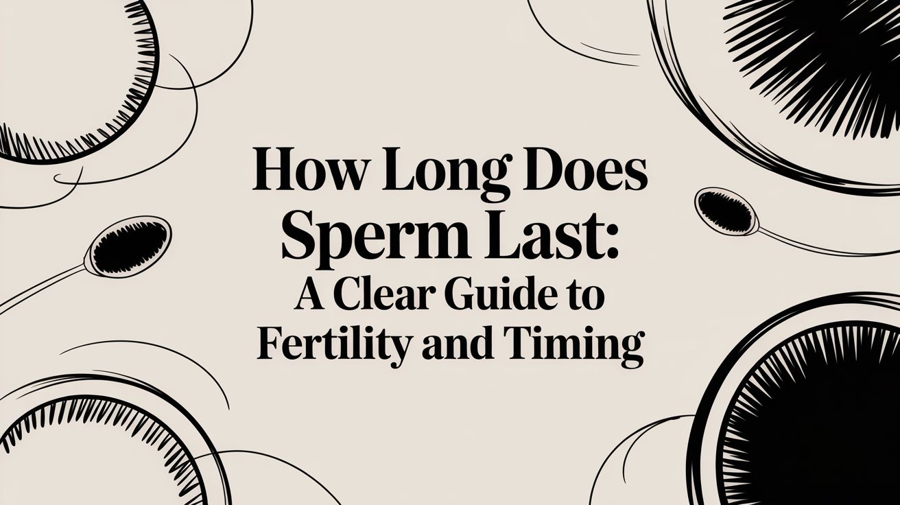 How long does sperm last: A Clear Guide for Men