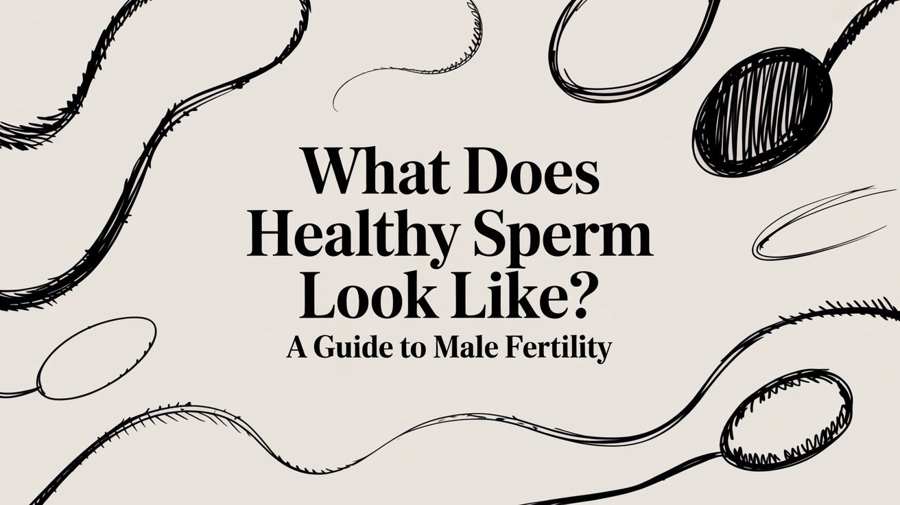 What Does Healthy Sperm Look Like? A Guide to Male Fertility