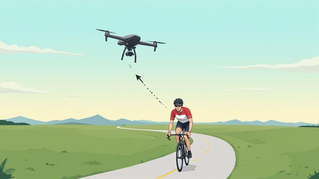 Your Guide to Follow Me Mode Drone Filming
